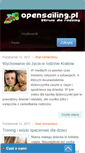 Mobile Screenshot of opensailing.pl